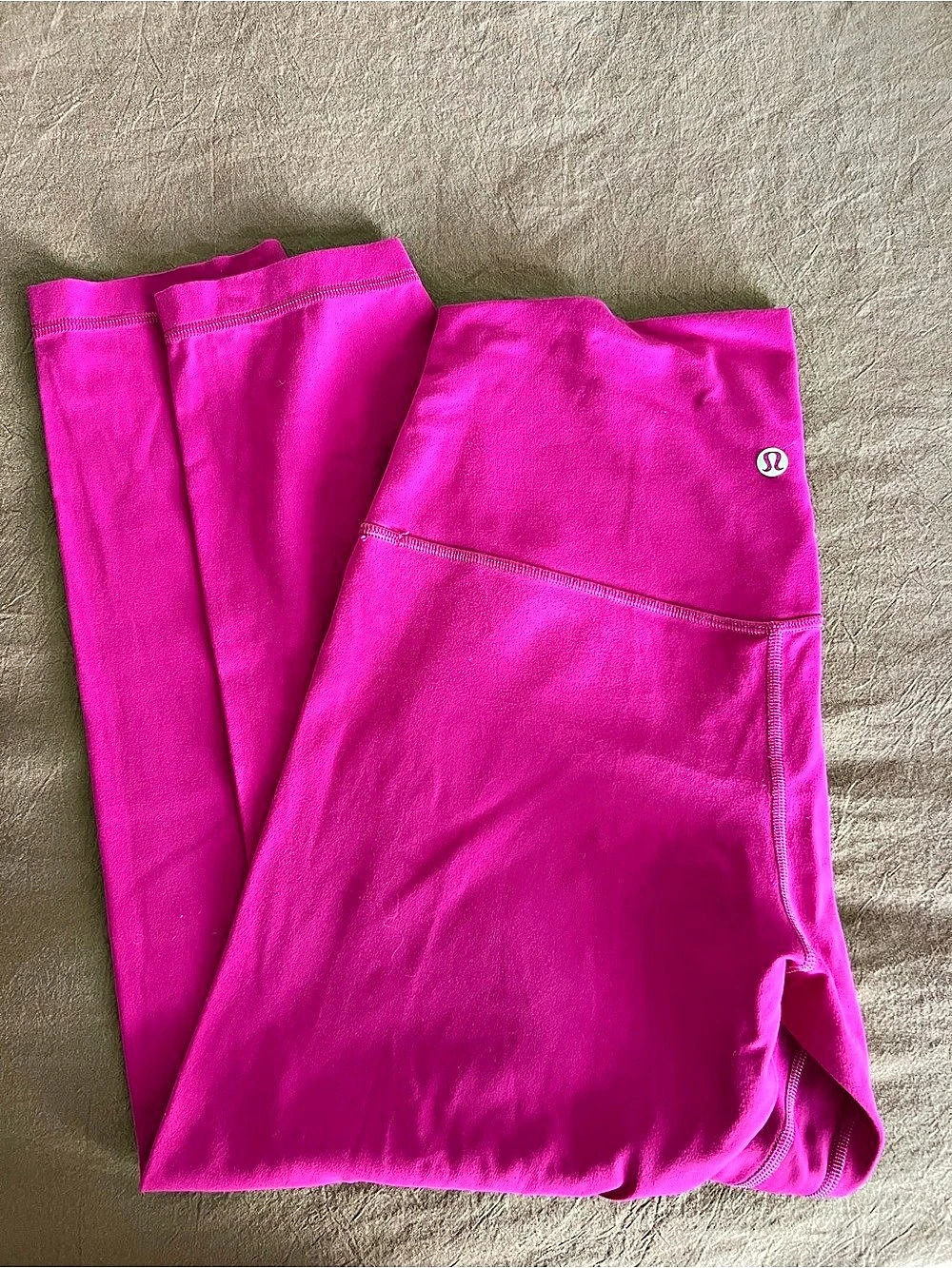 Lululemon Align™ High-Rise Cropped Pant Pink Leggings